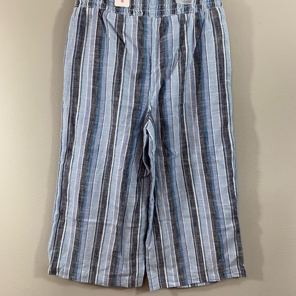 Girls Justice Striped Pants | Blue & White | Size 10 | NWT - Picture 6 of 9